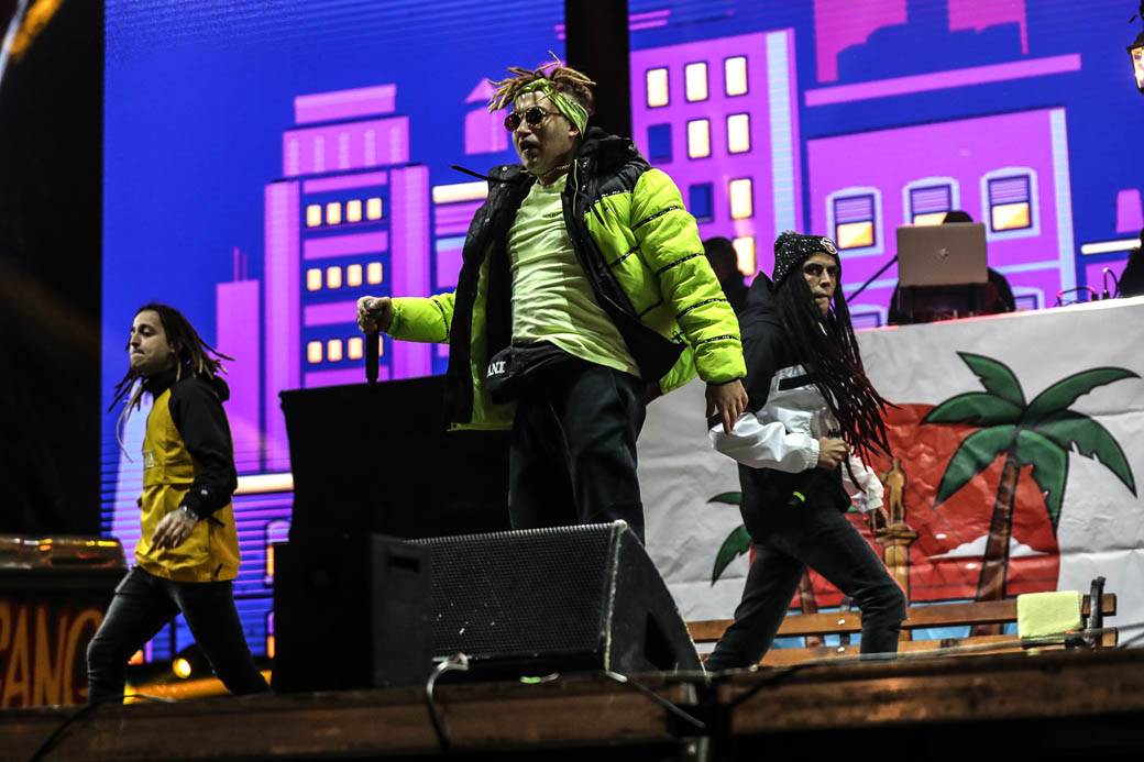 Sara Jo, Rasta, Coby, Vuk Mob, Angelina koncert ispred SKupštine - Beogradska zima 2019 FOTO 