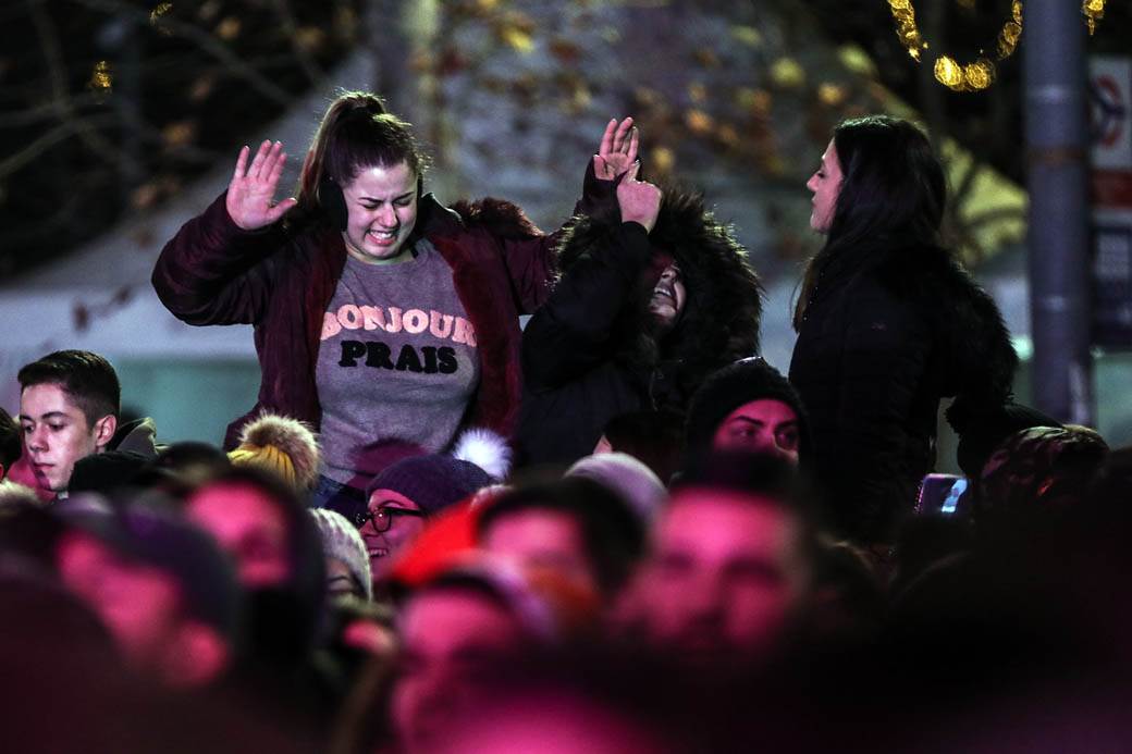 Sara Jo, Rasta, Coby, Vuk Mob, Angelina koncert ispred SKupštine - Beogradska zima 2019 FOTO 