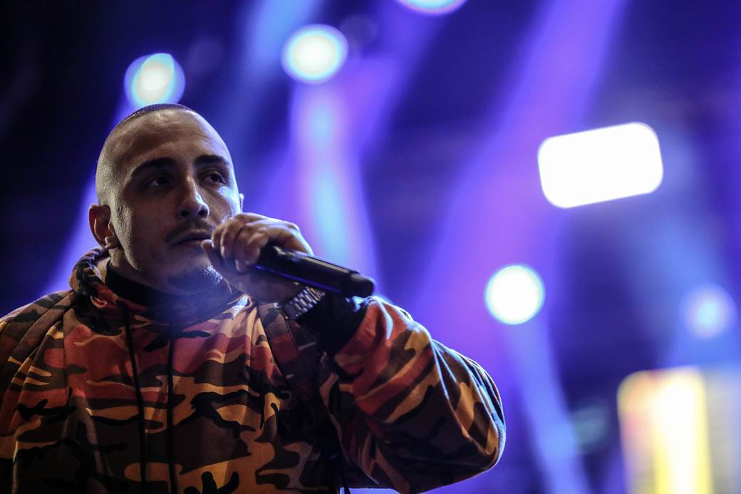 Sara Jo, Rasta, Coby, Vuk Mob, Angelina koncert ispred SKupštine - Beogradska zima 2019 FOTO 