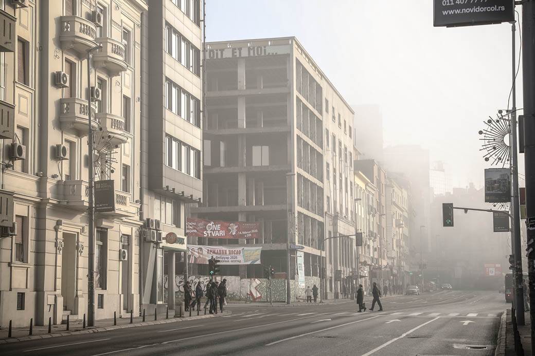 Zagađen vazduh u Srbiji - nano maski nema u apotekama