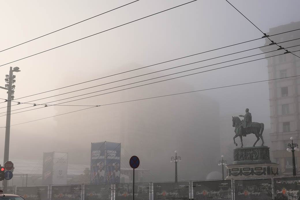 Zagađen vazduh u Srbiji - nano maski nema u apotekama