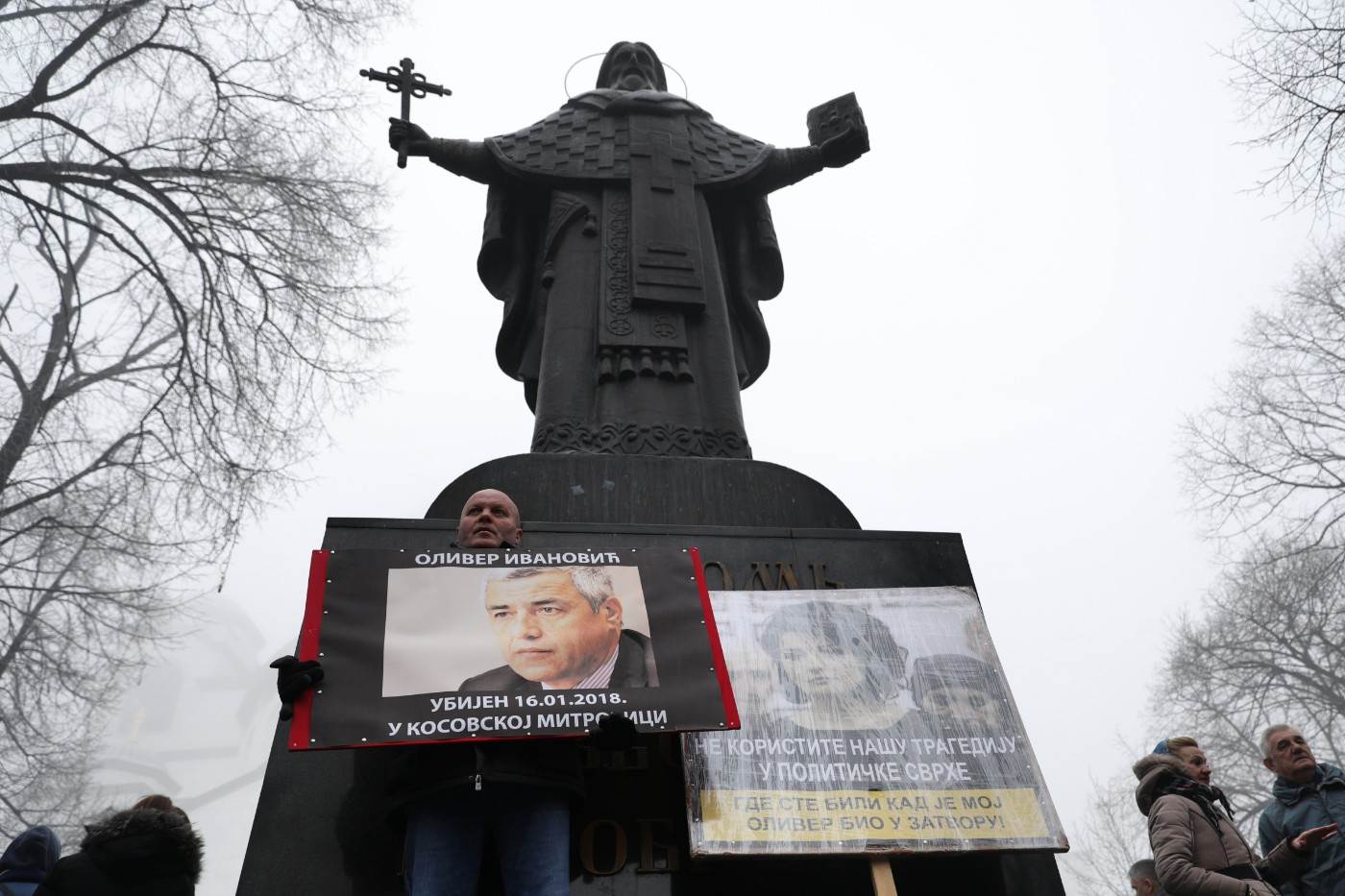 Hram Svetog Save - Pomen Oliveru Ivanoviću