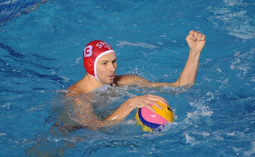 Branislav Mitrović golman vaterpolo reprezentacije Srbije