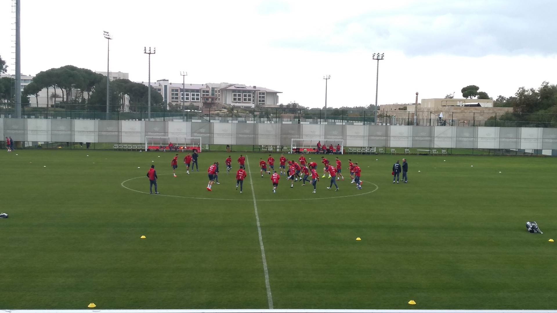 Crvena zvezda pripreme Antalija 2020 trening Dermandžijev Sanogo Stanković