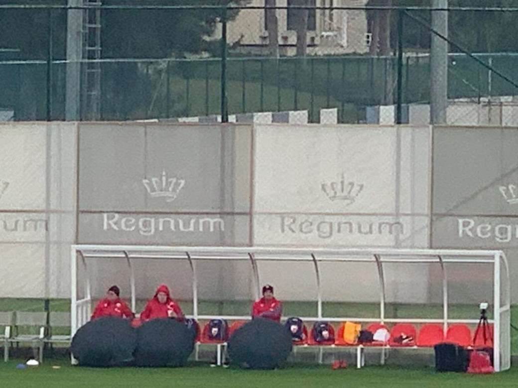Crvena zvezda pripreme Antalija 2020 trening Dermandžijev Sanogo Stanković