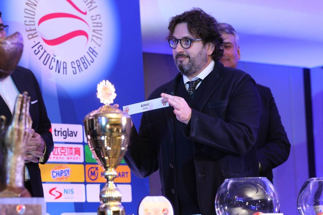 Andrea Trinkjeri, izjava pred Kup Radivoja Koraća 2020 (Niš, Čair) VIDEO