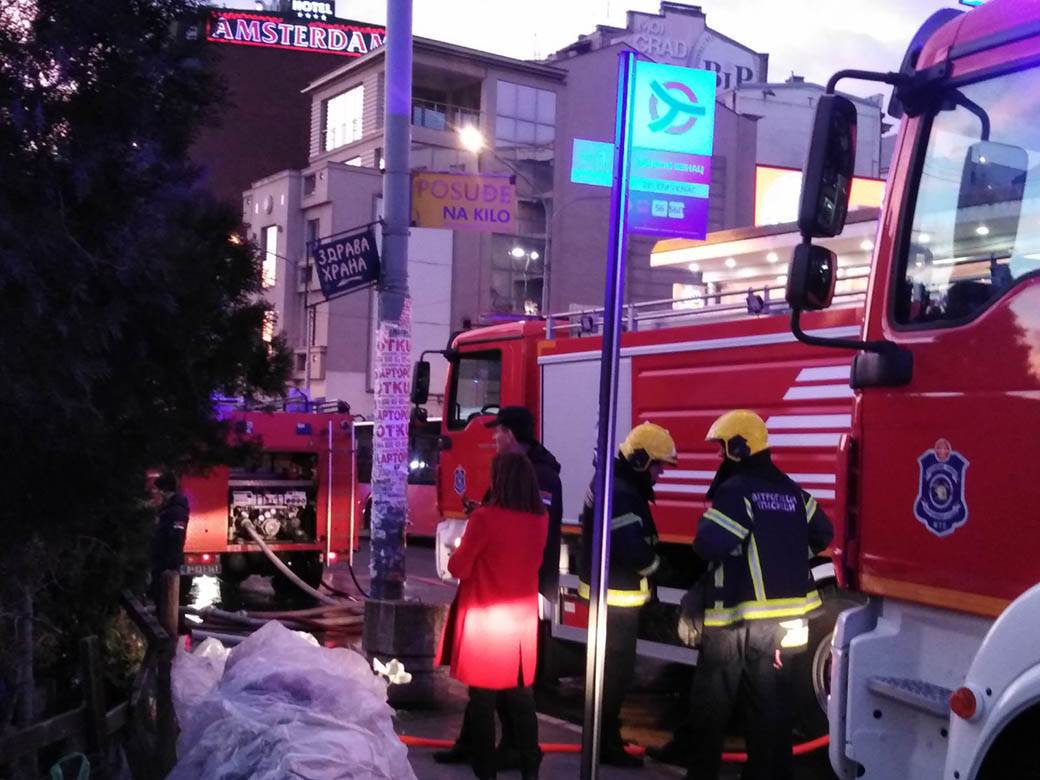 Beograd - Kafana - požar - Zeleni venac