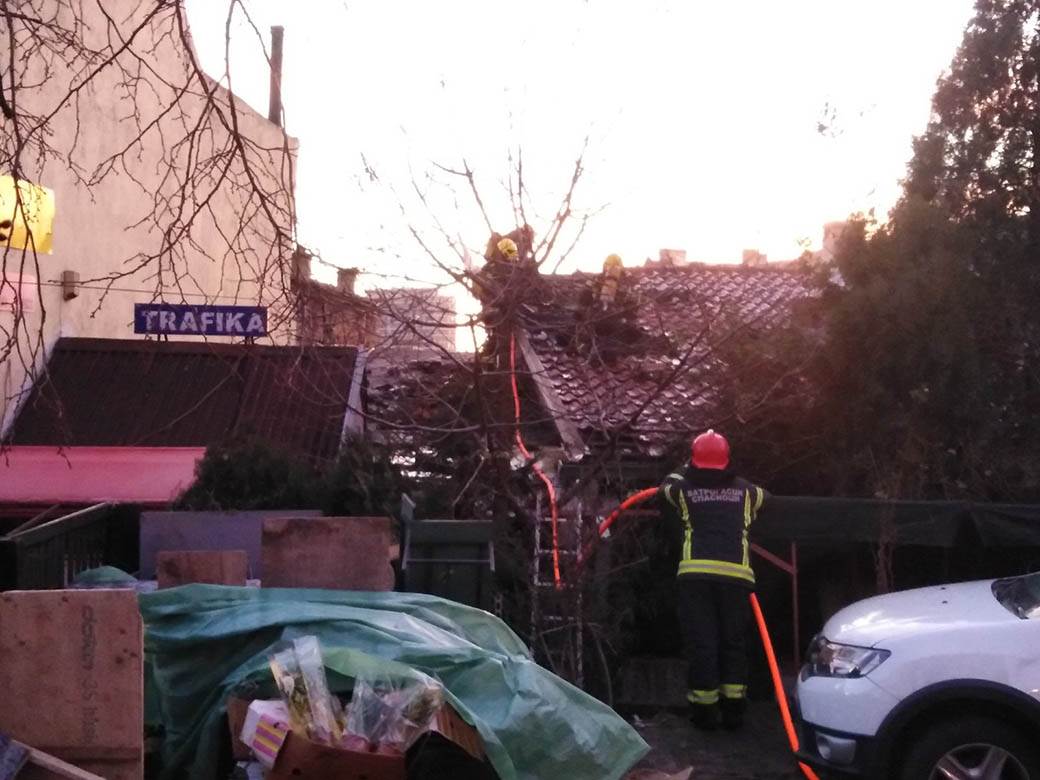 Beograd - Kafana - požar - Zeleni venac