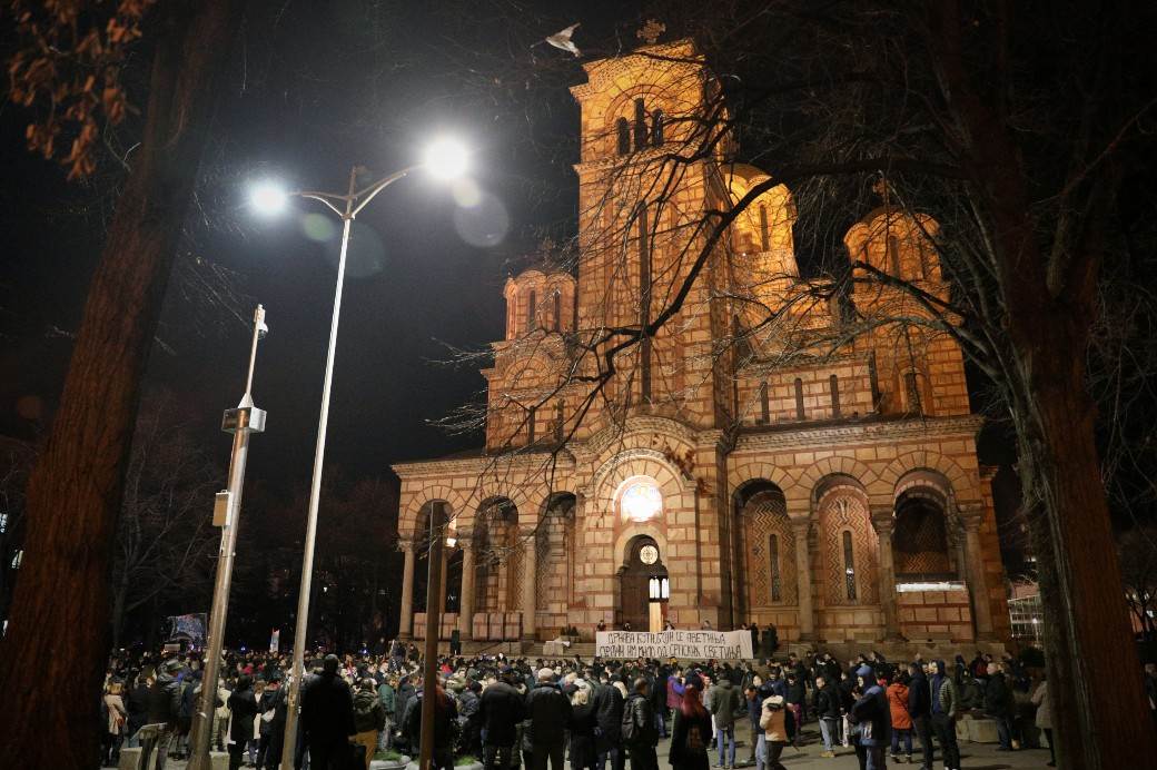 Beograd - Skup podrše Srbima 