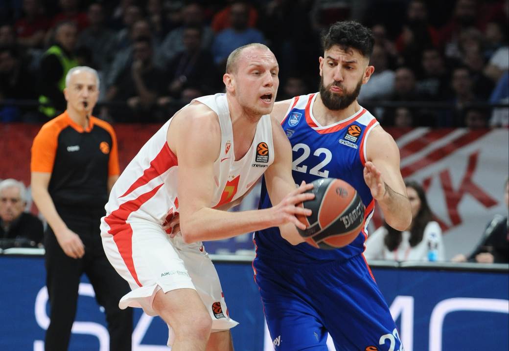 Crvena zvezda Efes uživo TV prenos live stream Sport klub rezultat
