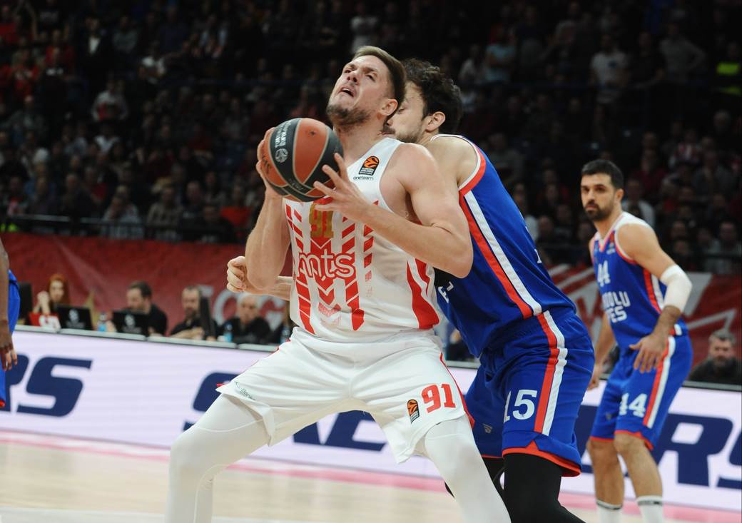 Crvena zvezda Efes uživo TV prenos live stream Sport klub rezultat