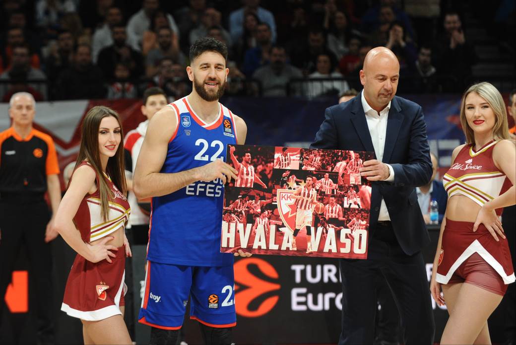 Crvena zvezda Efes uživo TV prenos live stream Sport klub rezultat