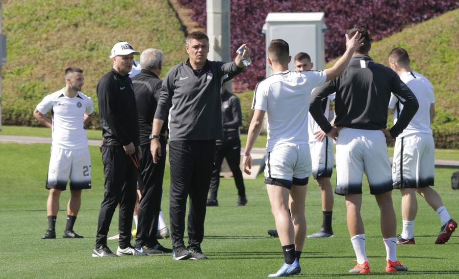 Trening Partizana foto sportske vesti