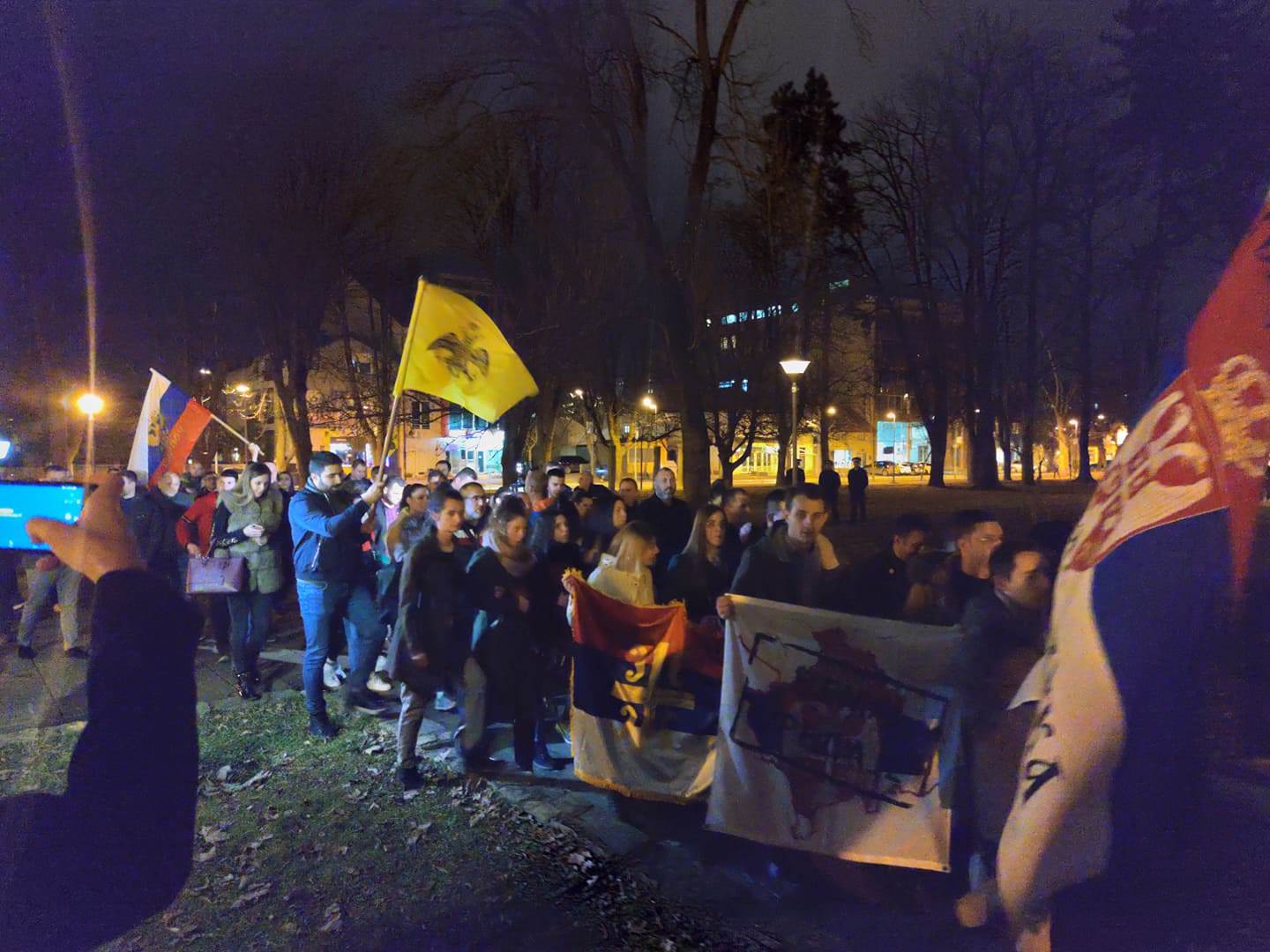 Banjaluka - Skup podrške Srbima u Crnoj Gori