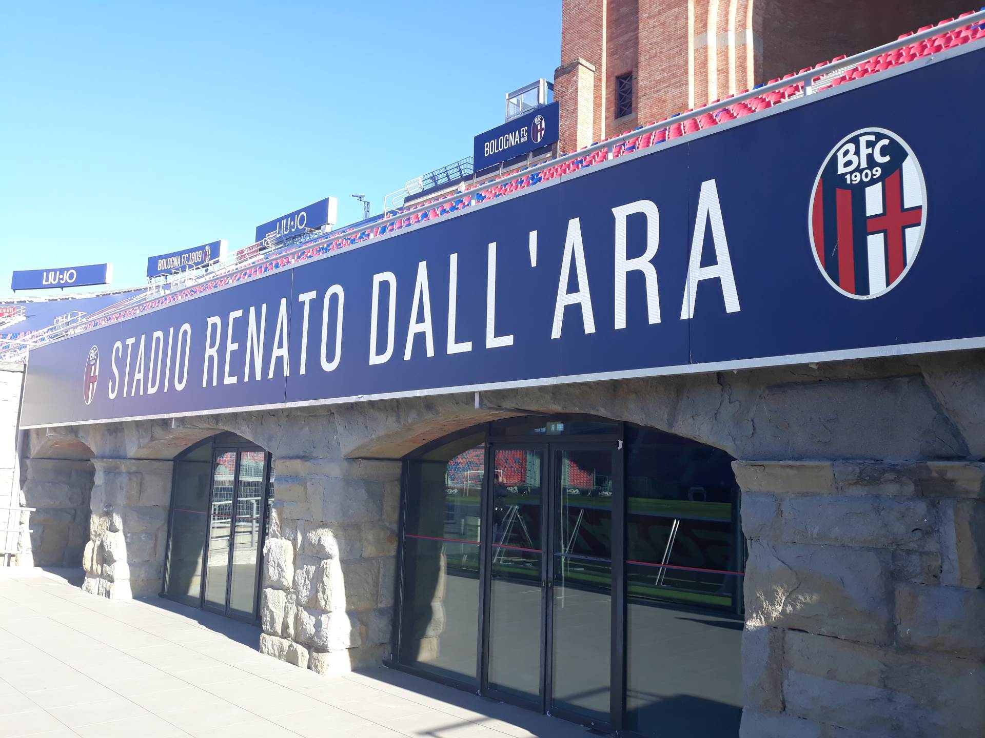 Bolonja fudbalski klub stadion Renato Dalara istorija Siniša Mihajlović Serija A Musolini 