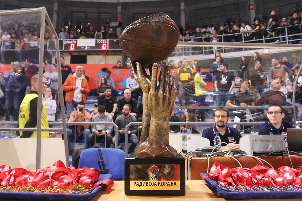 Kup Radivoj Korać: Partizan - Crvena zvezda 85:84 Partizan je osvojio Kup Koraća!