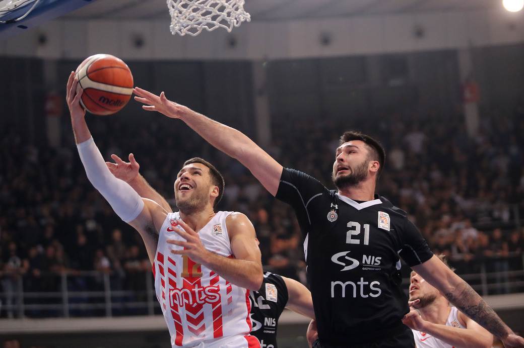 Kup Radivoj Korać: Partizan - Crvena zvezda 85:84 Partizan je osvojio Kup Koraća!
