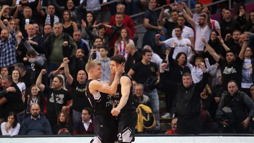 Kup Radivoj Korać: Partizan - Crvena zvezda 85:84 Partizan je osvojio Kup Koraća!