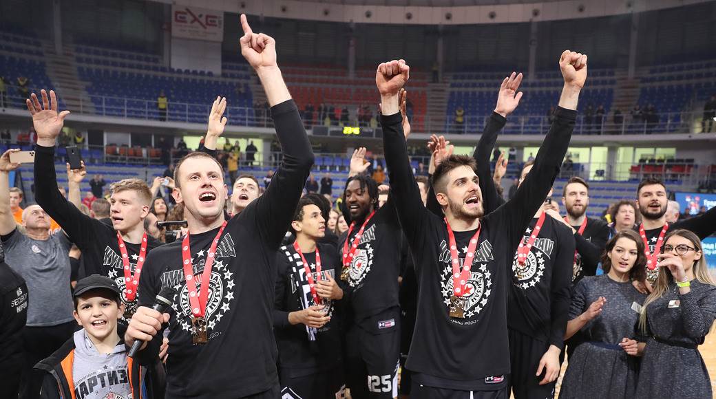 Kup Radivoj Korać: Partizan - Crvena zvezda 85:84 Partizan je osvojio Kup Koraća!