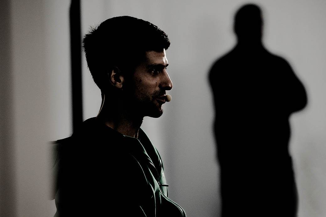 Novak Djoković u Beogradu, trenirao na Dorćolu FOTO