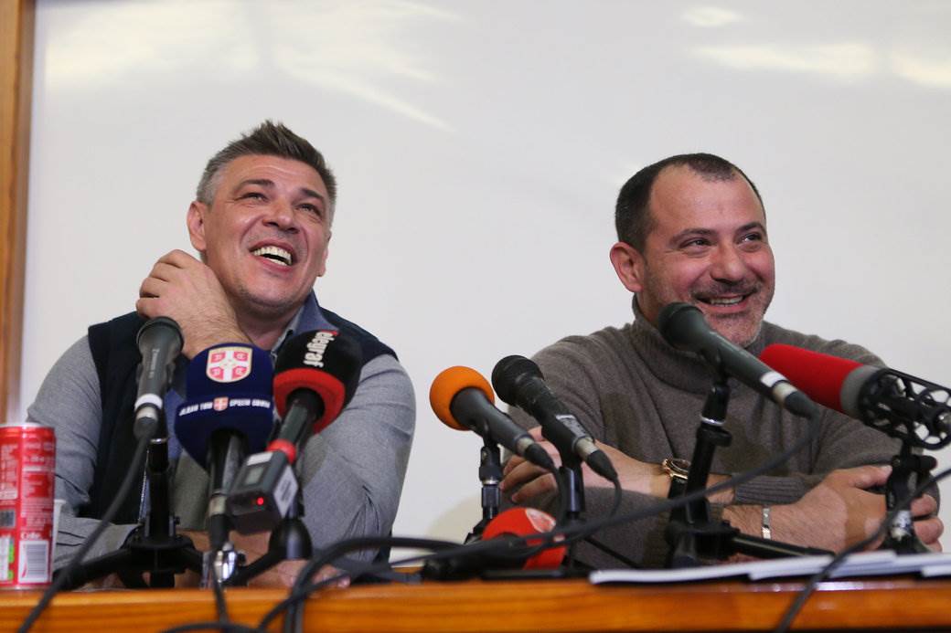 Dejan Stanković i Savo Milošević na DIF-u 