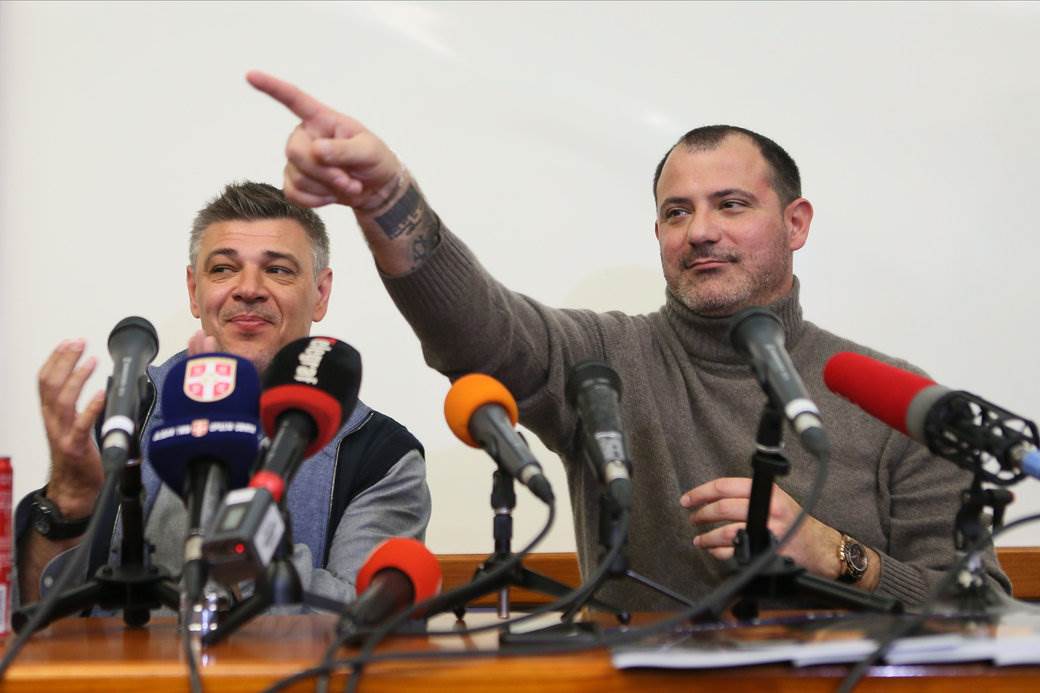 Dejan Stanković i Savo Milošević na DIF-u 