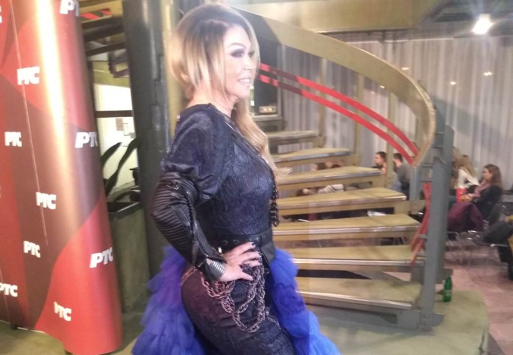 Neda Ukraden na Beoviziji FOTO, VIDEO