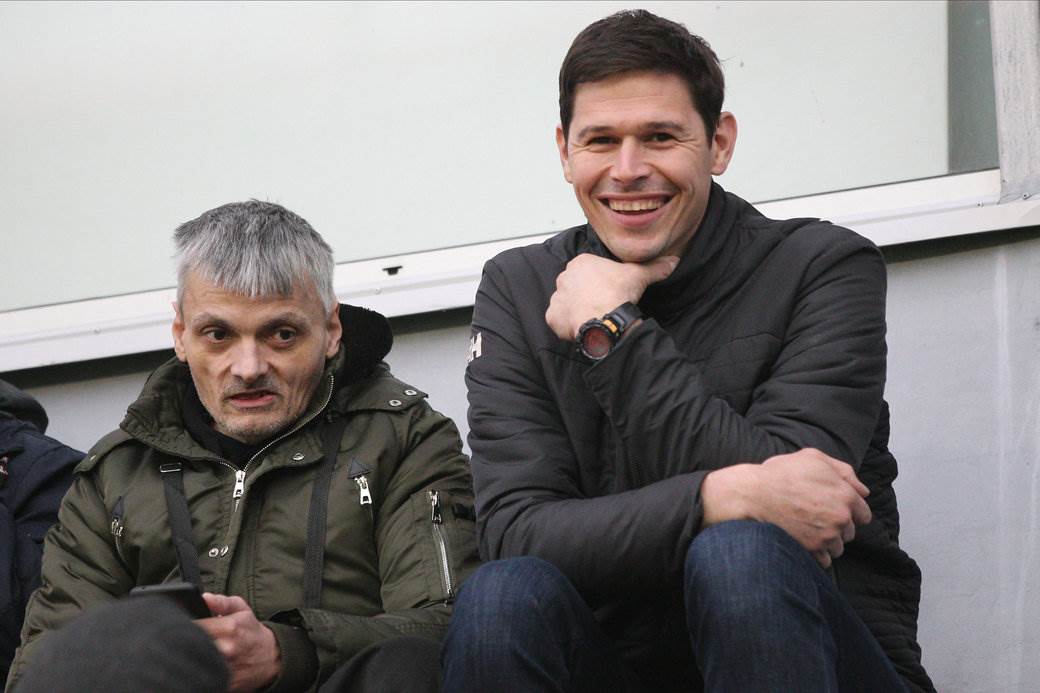 Dejan Stanković na utakmici Crvena zvezda - Midtjiland Liga šampiona za mlade