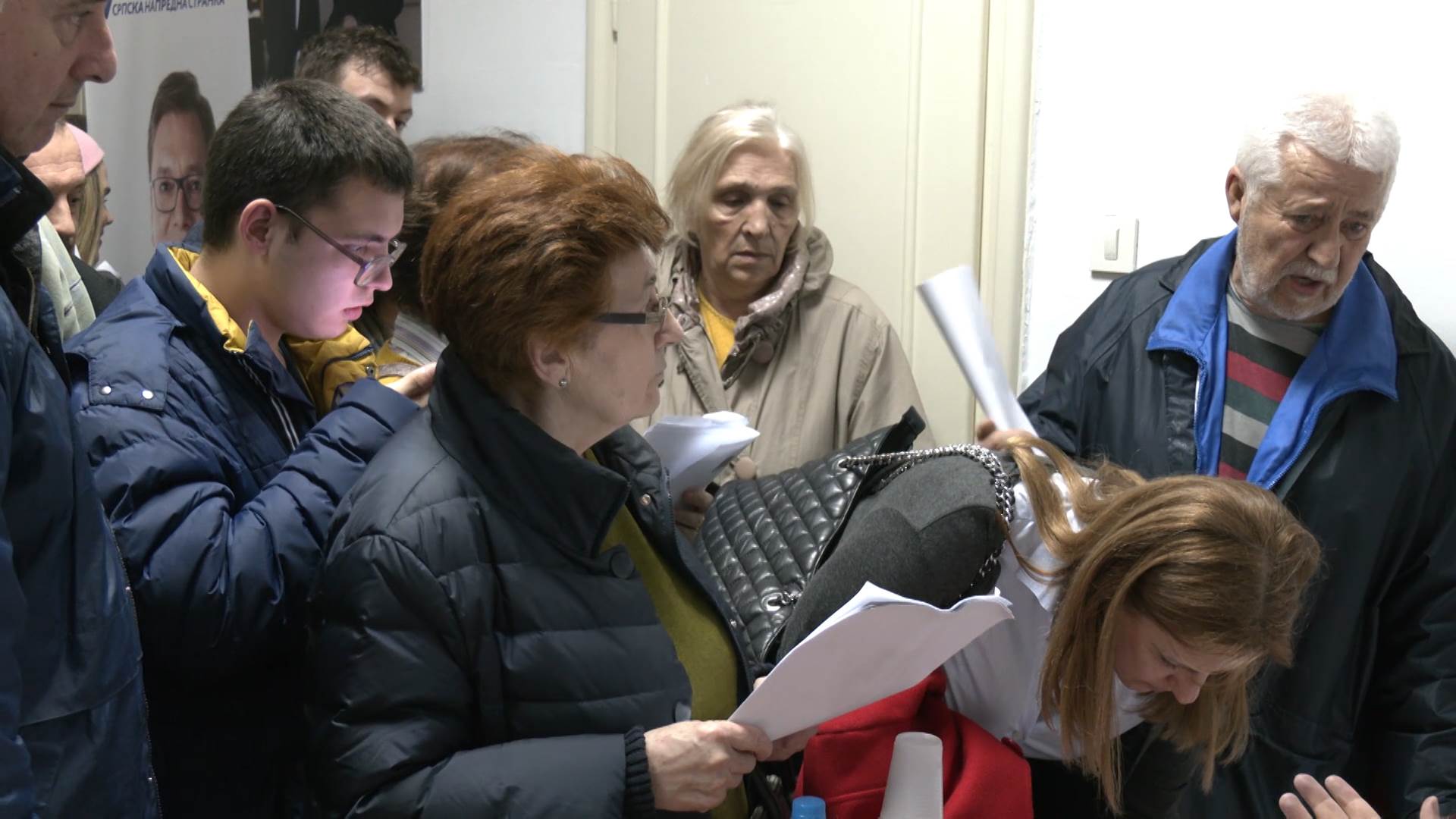 Oliver Mandić i Bule Goncić uz SNS