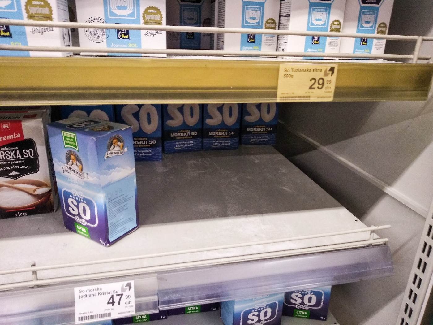 Korona virus - prodavnice u Nemačkoj poluprazne