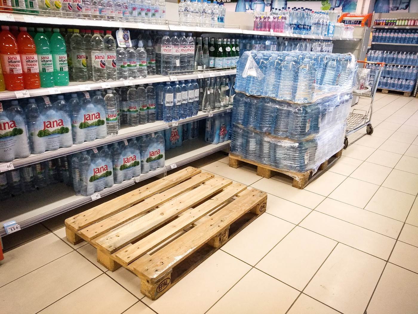 Korona virus - prodavnice u Nemačkoj poluprazne