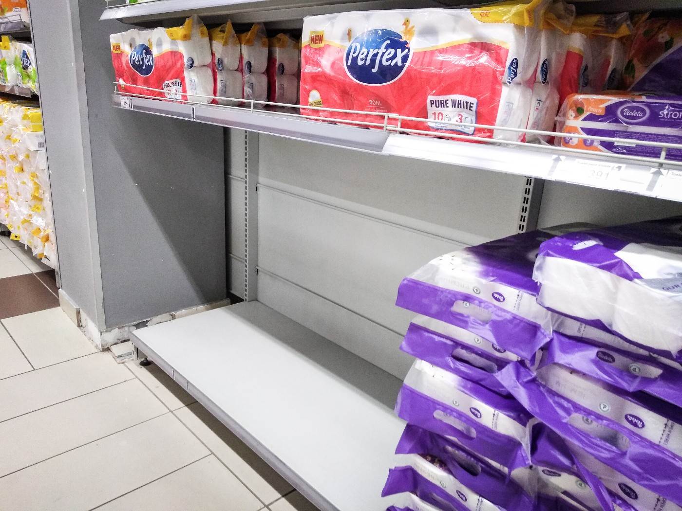 Korona virus - prodavnice u Nemačkoj poluprazne