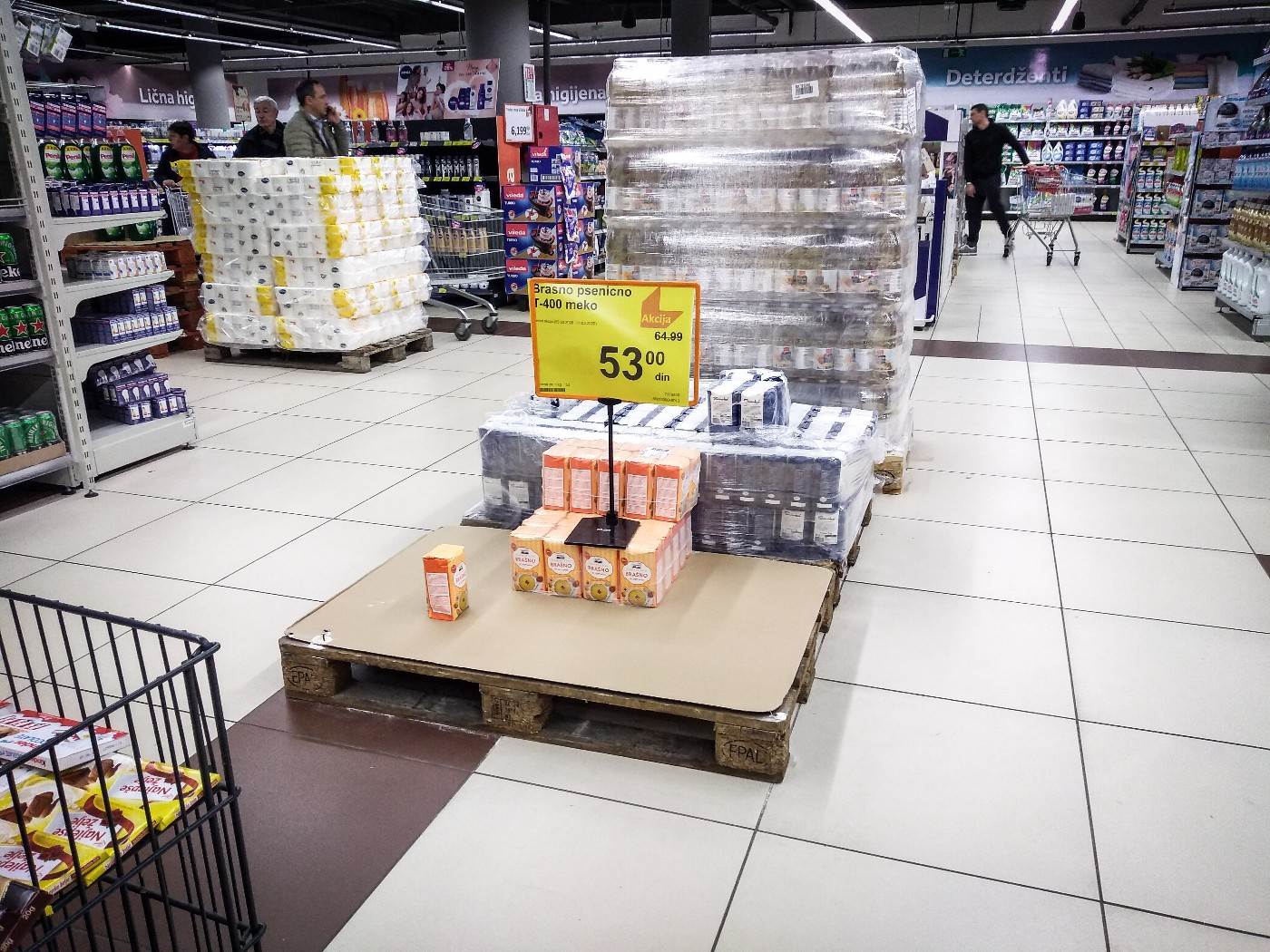 Korona virus - prodavnice u Nemačkoj poluprazne