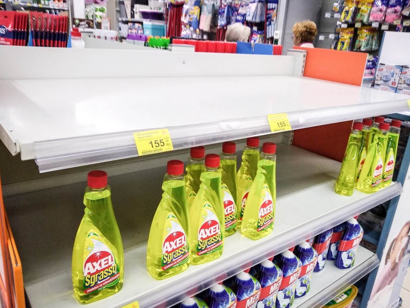 Korona virus - prodavnice u Nemačkoj poluprazne