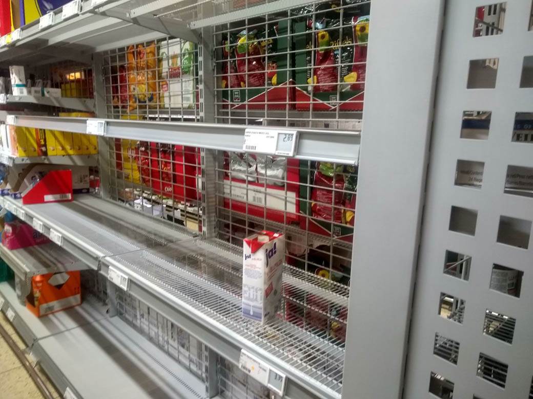 Korona virus - prodavnice u Nemačkoj poluprazne