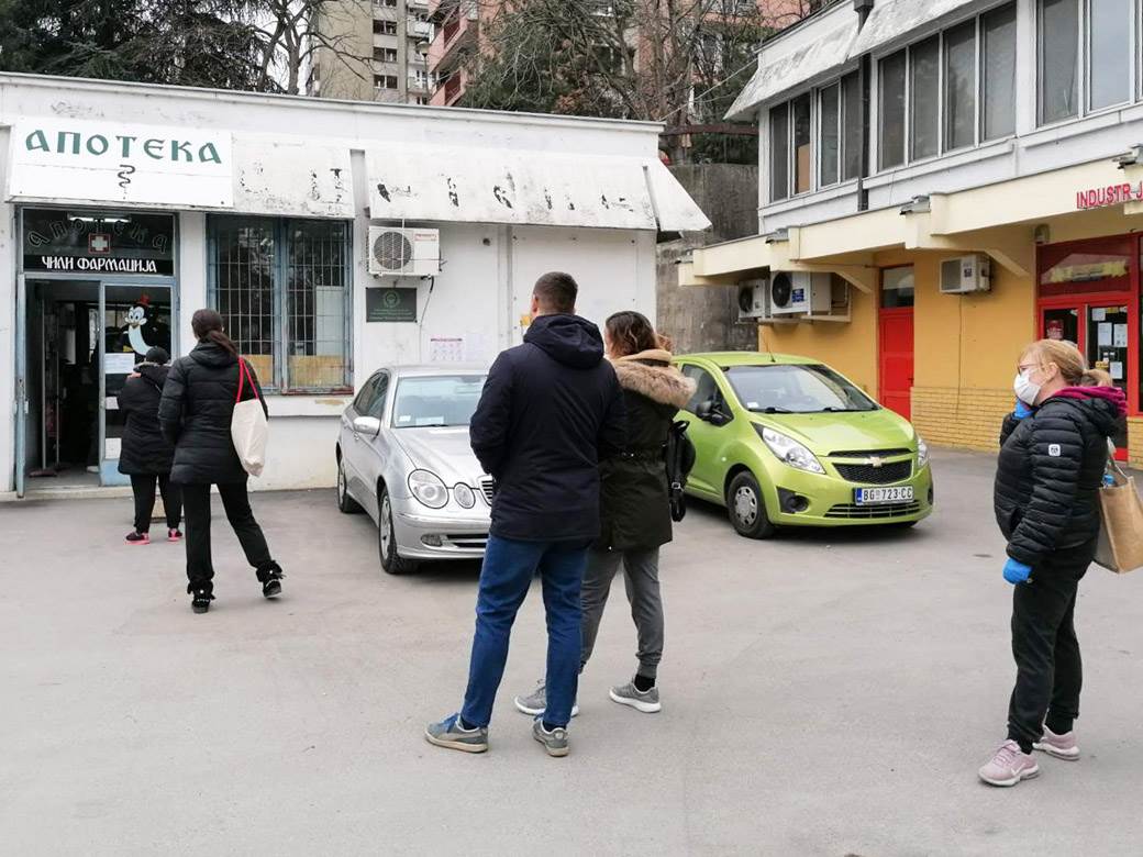 Radno vreme prodavnica, policijski čas u Srbiji, korona virus