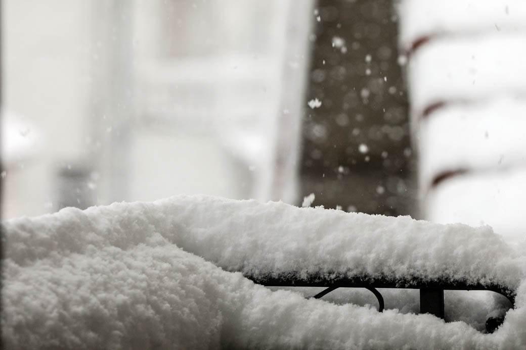 Sneg u martu - padaće i sutra