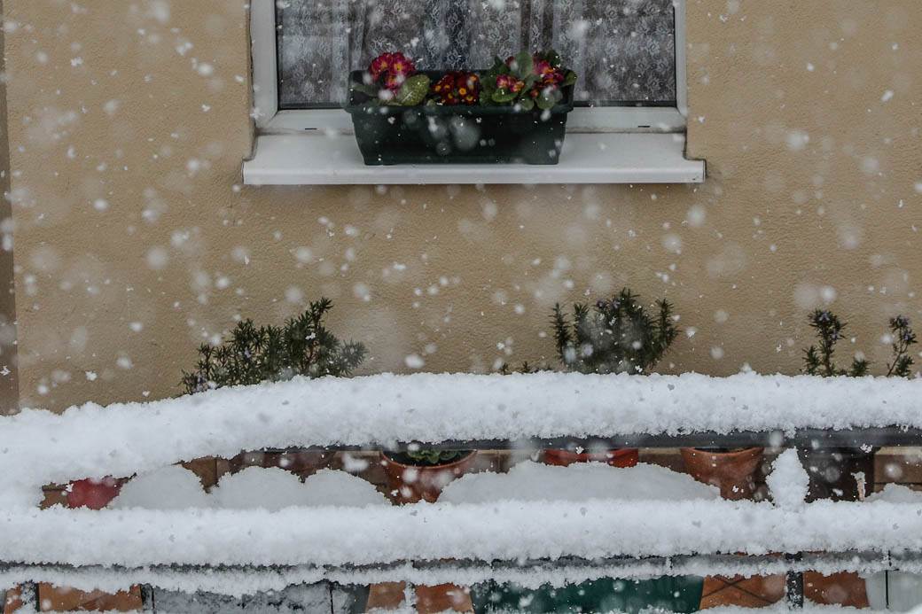 Sneg u martu - padaće i sutra