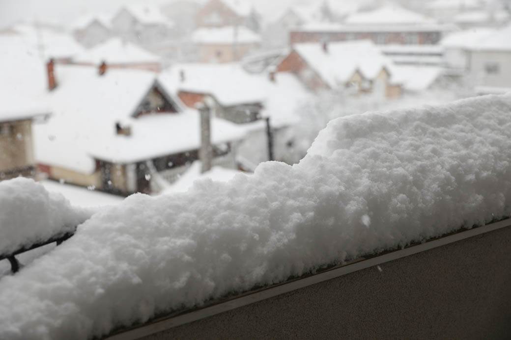 Sneg u martu - padaće i sutra