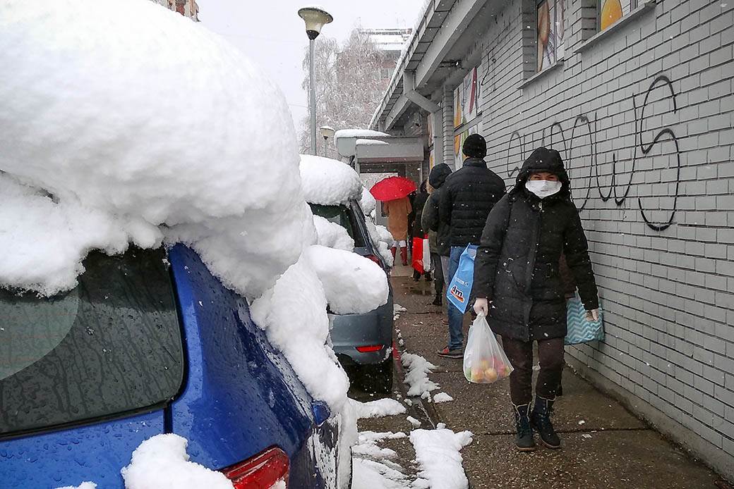 Sneg u martu - padaće i sutra