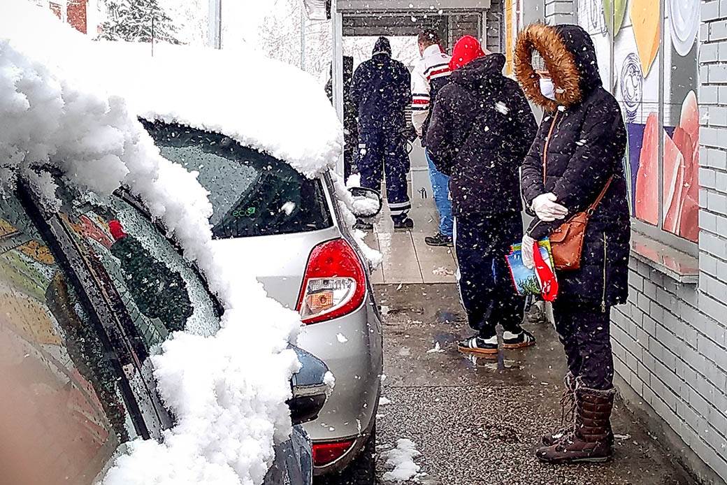 Sneg u martu - padaće i sutra