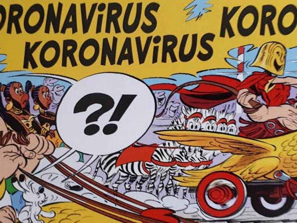 Asteriks i Obeliks rimski vojskovođa Koronavirus - vest da je preminuo Alber Uderzo