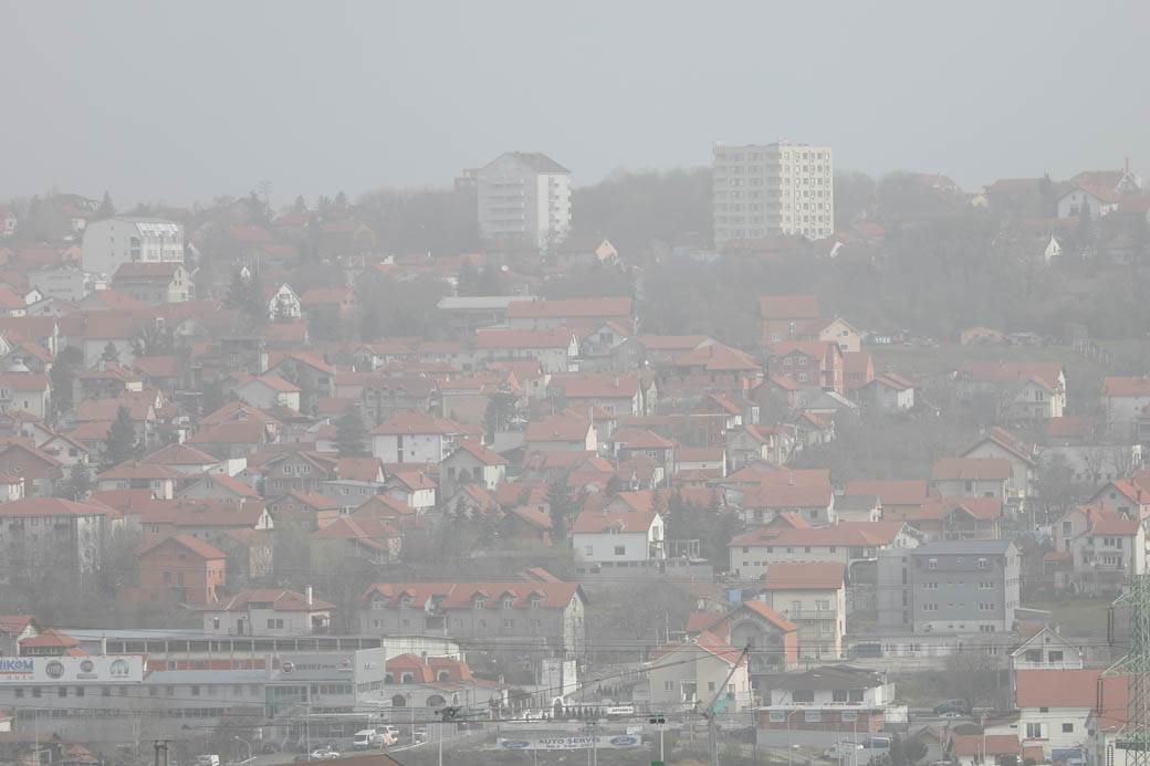 Zagađenje vazduha u Beogradu: Duva košava, saobraćaja nema, evo kako!