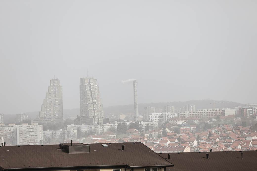 Zagađenje vazduha u Beogradu: Duva košava, saobraćaja nema, evo kako!