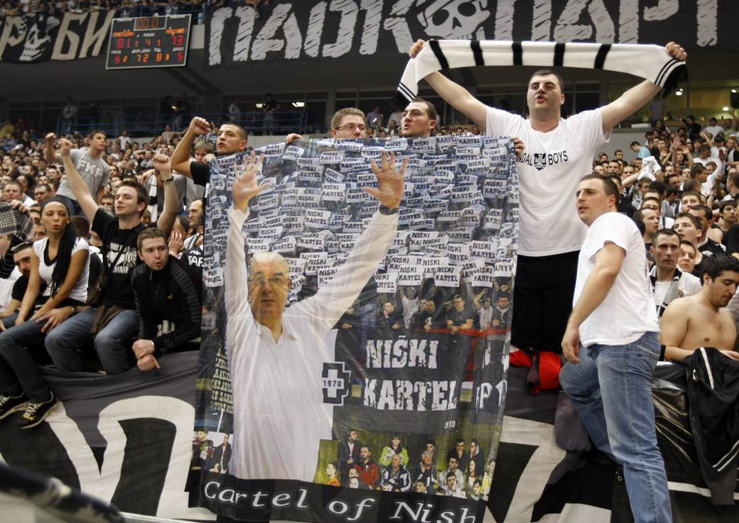 KK Partizan 20 godina Evroliga galerija fotografije grobari košarka