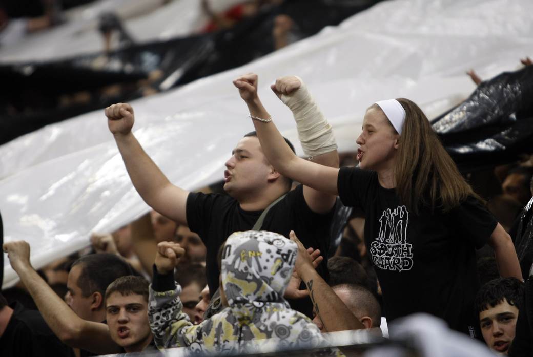KK Partizan 20 godina Evroliga galerija fotografije grobari košarka