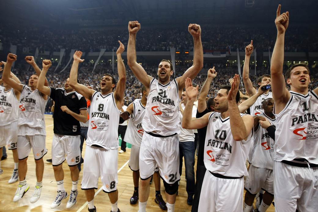 KK Partizan 20 godina Evroliga galerija fotografije grobari košarka