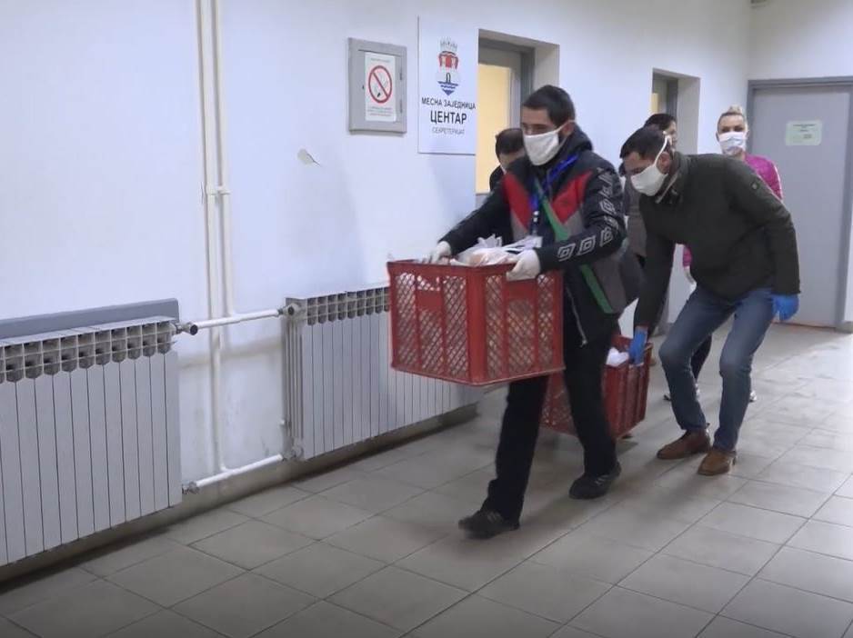 Korona virus u Pančevo U Pančevu besplatni obroci za najugroženije
