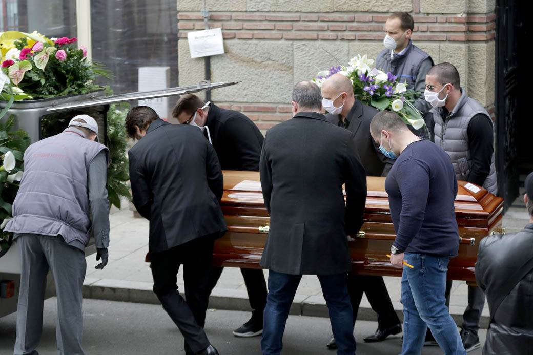 Sahrana biznismen Dragoslav Kosmajac