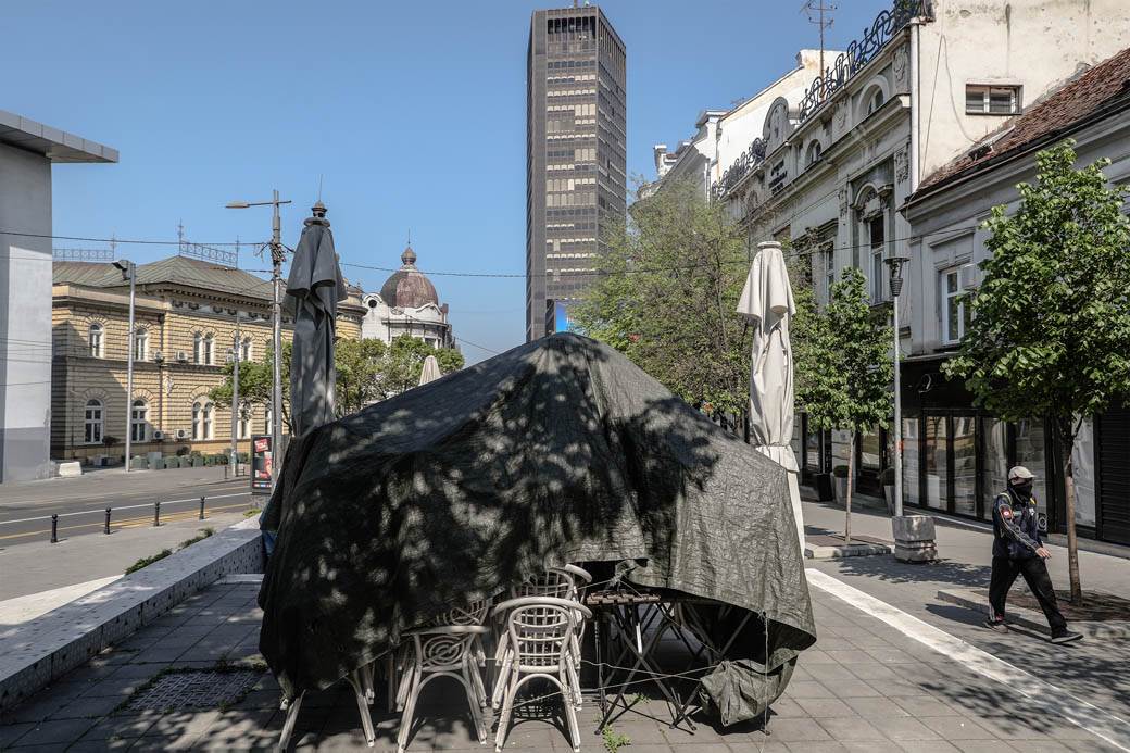 Korona virus vesti: Popuštanje mera, lokali u Beogradu delimično otvoreni FOTOGRAFIJE